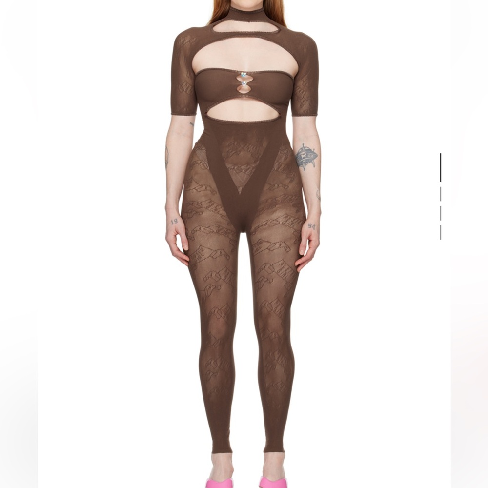 NEVER WORN Posted girl brown Vanderhoof Jumpsuit UNI size